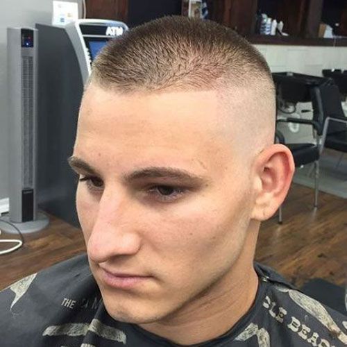 Crew Cut Buzz with Skin Fade