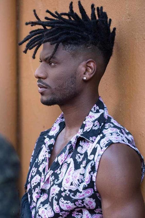 Drop Fade Haircut With Dreads / Pin by Mikel Staton on Hair Goals ...