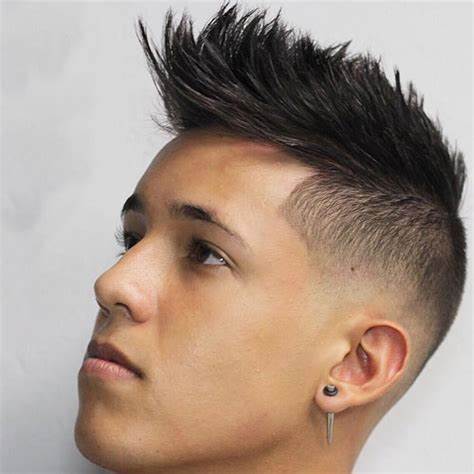 Faux Hawk with High Fade