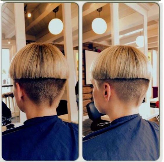 High mushroom cut