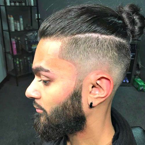 Man Bun plus a beard