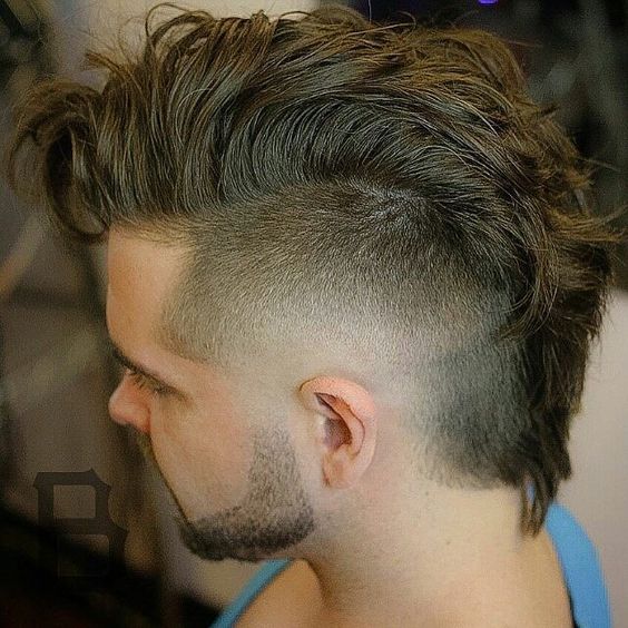 Mohawk bowl cut