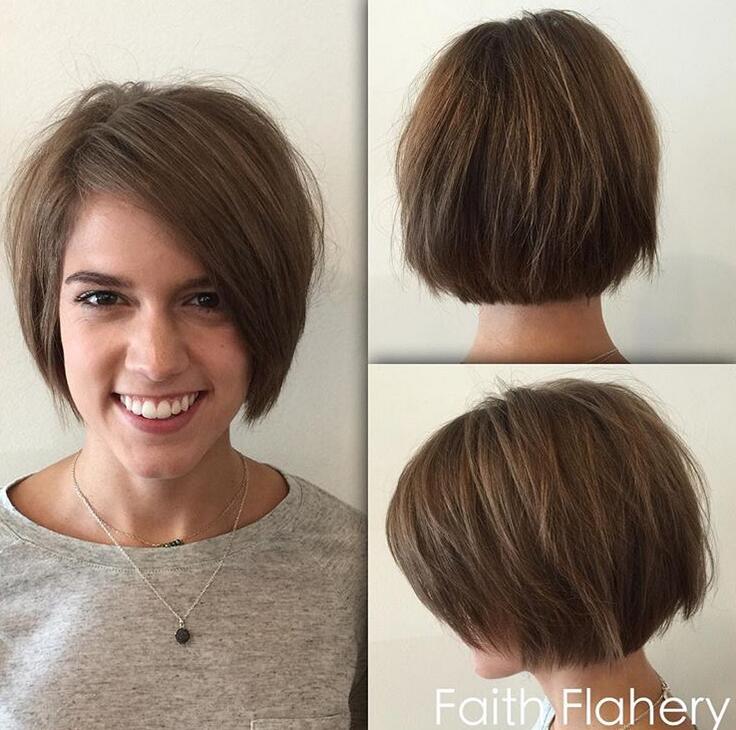 Choppy Bob for fine hair