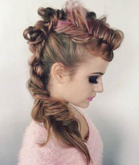 Mohawk Braided Fishtail 