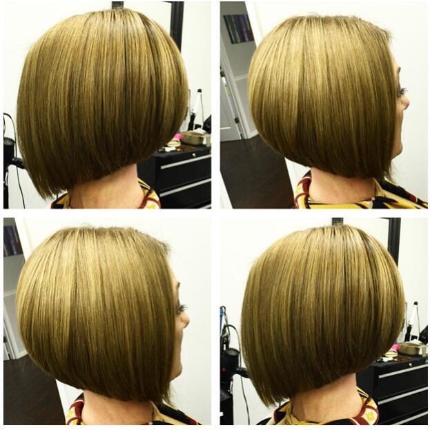 Shoulder length bob haircut