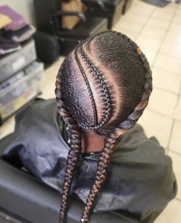 Snoop Dogg Braids for men