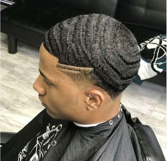Taper fade with waves