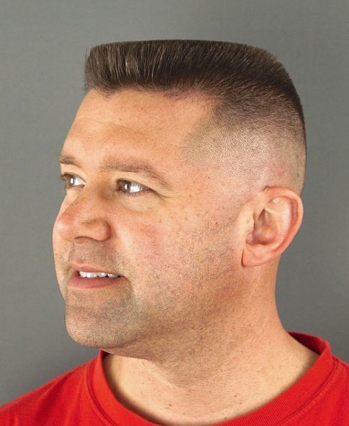 The Flat Top Marine Hairstyle