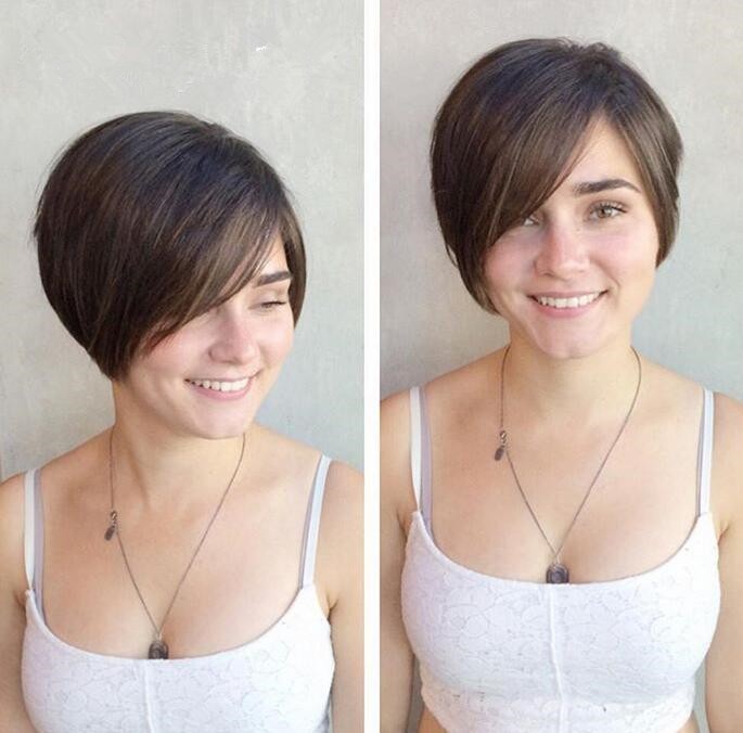 Simple bob. Коротко стрижки для девочек із ТІК тока. Bob simple.