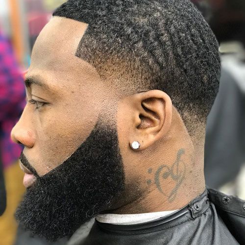 Waves haircut plus neck taper