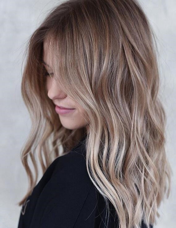 Ashy Blonde Highlights