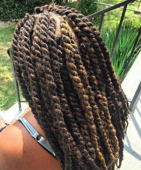 Jumbo Spiral Cornrow Braids