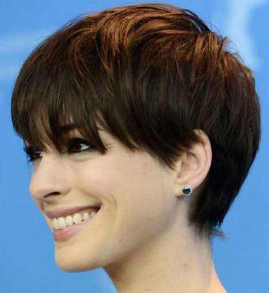 Pixie Haircut with Bangs