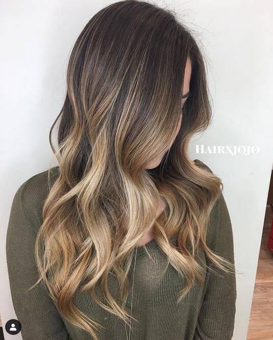 The Brown Ombre Hairstyle