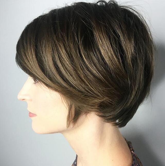 The long pixie cut that almost looks like a bob