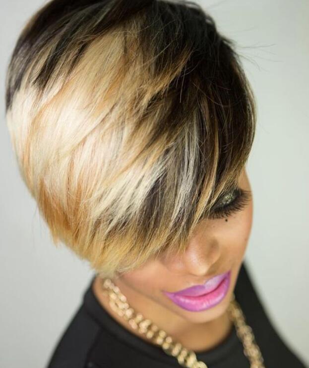 Mix colour short length bobs