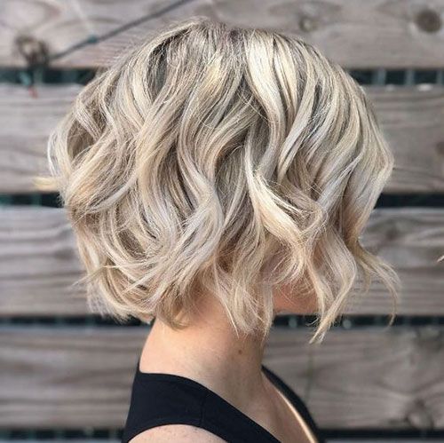 Wavy Bob Haircut