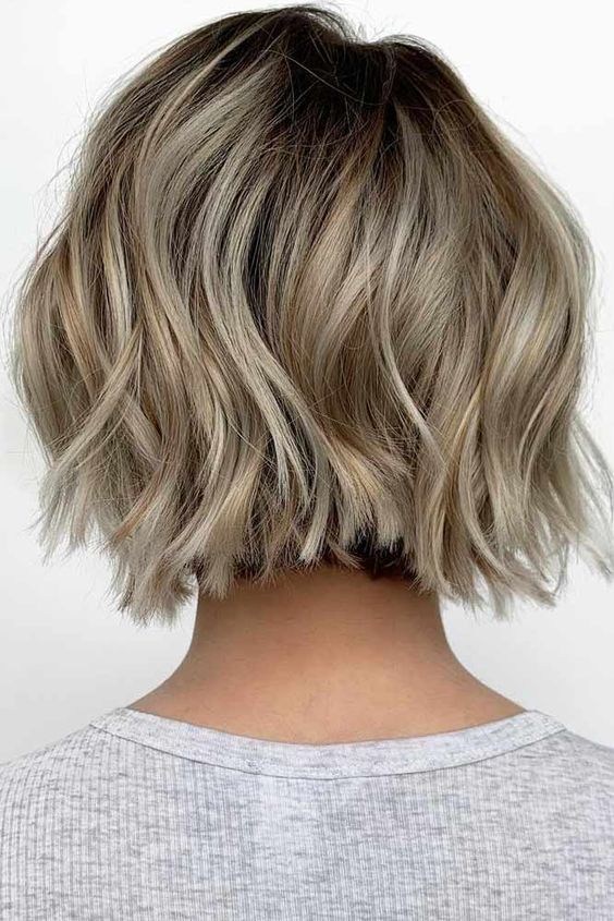 Classy textured bob