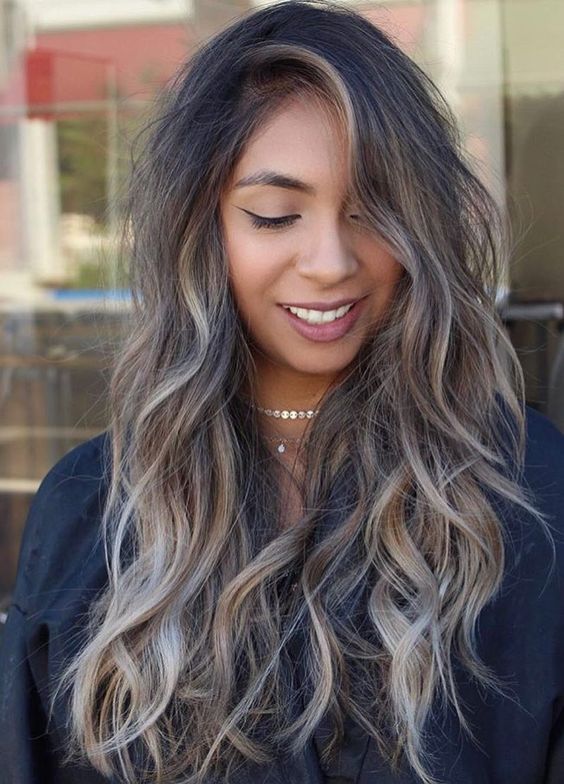 Gray Balayage