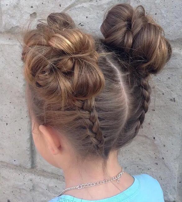 Braid into Buns