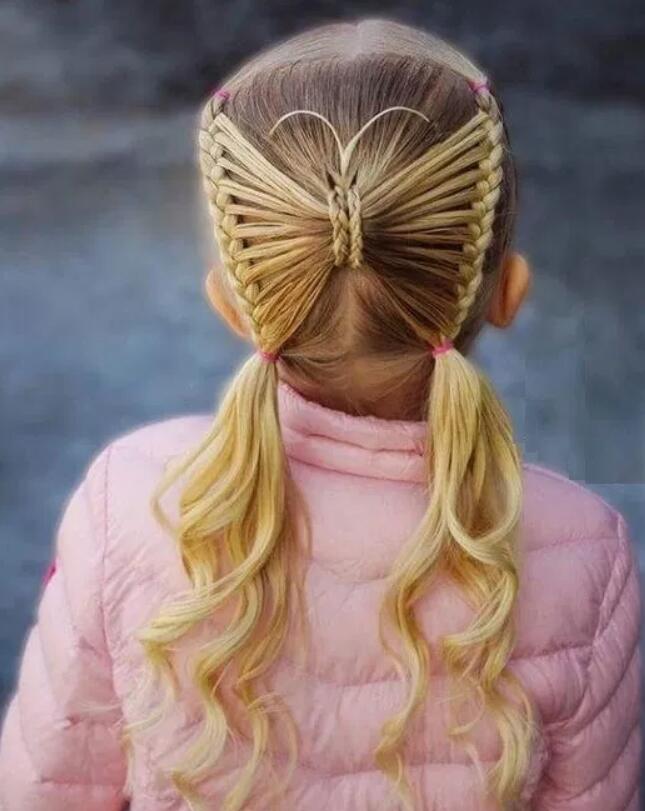 Butterfly Braid for kids