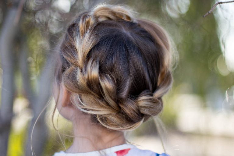 Cute Braid Crown for kid