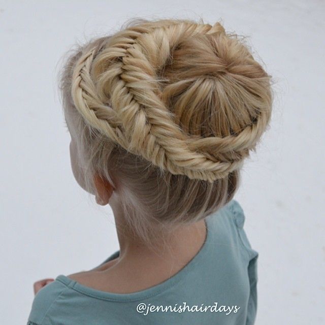 Fishtail Bun for kid