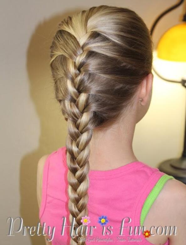 French Braid for little kids