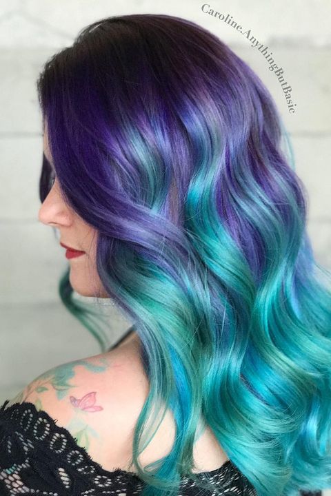 50 Popular Blue Ombre Hair Ideas For Women(2020 Guide)