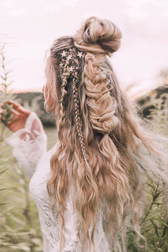 Multi-Braid Hairstyle