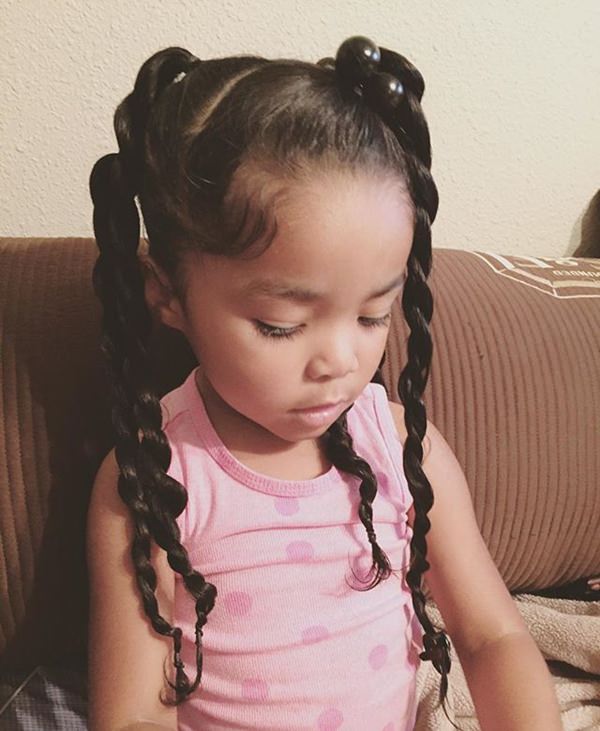 Pigtail Braids for kids
