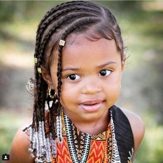 Side Braids for kids