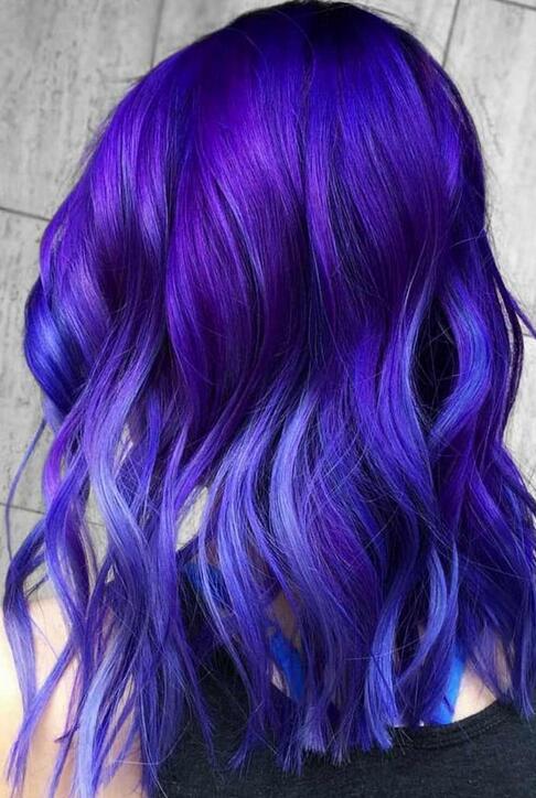 Electric Purple Ombre