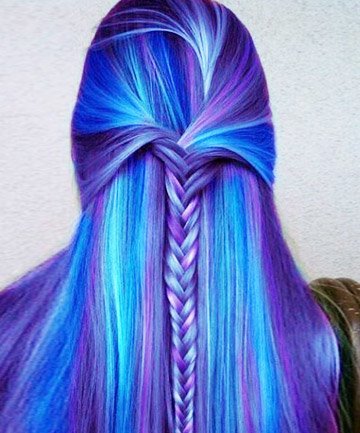 Galaxy Purple Braids