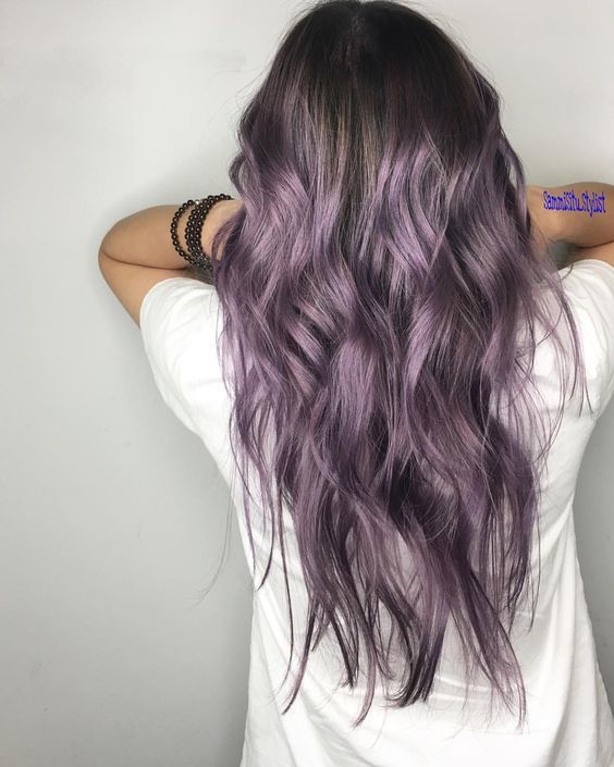 Metallic Lavender Layers