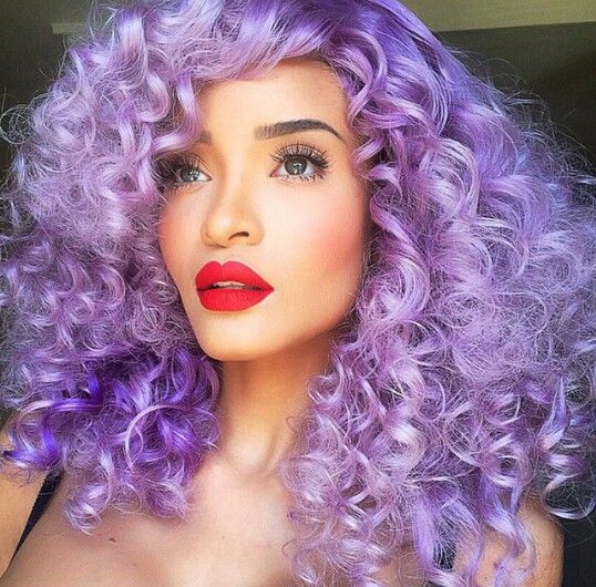 Purple Mulberry Curls