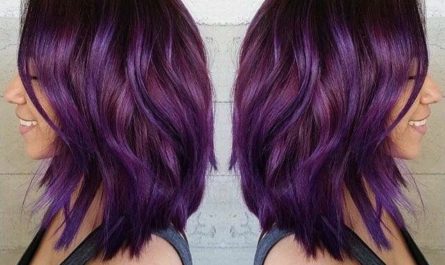 Purple Ombre Hair Ideas For Women