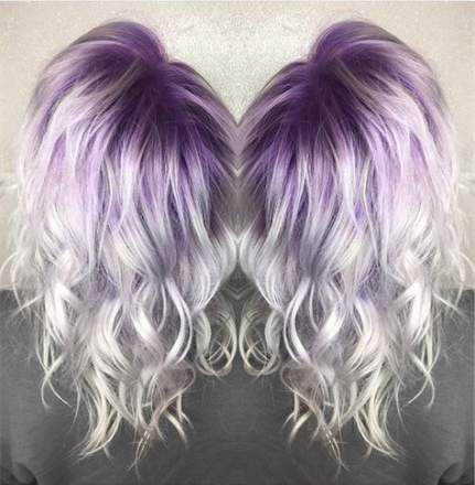 Reverse Purple Ombre