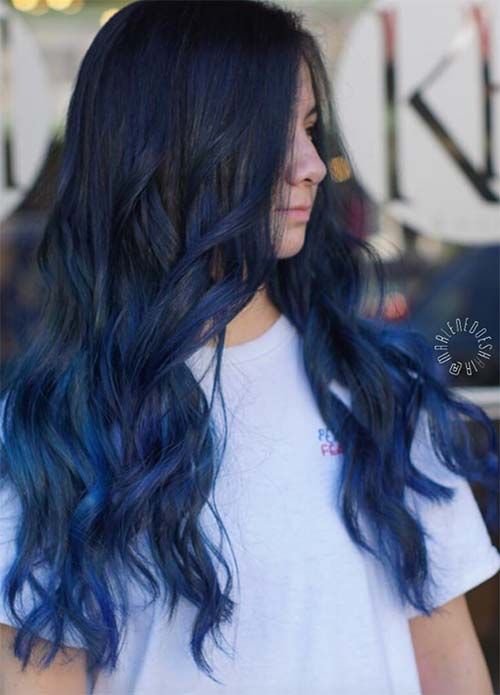 Royal Blue Ombre