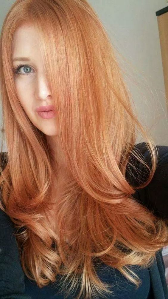 Strawberry Blonde Layers