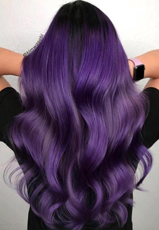 50 Gorgeous Purple Ombre Hair Ideas For Women(2022 Guide)