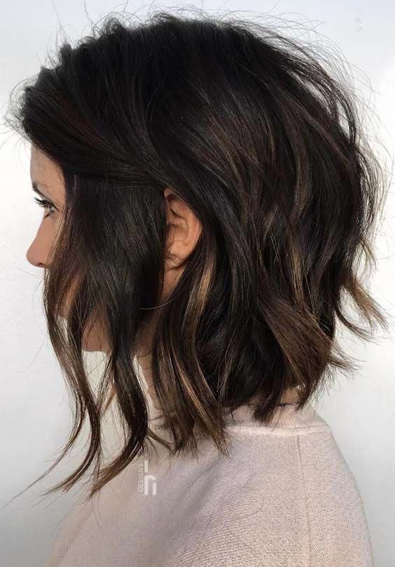 Messy Wavy Bob