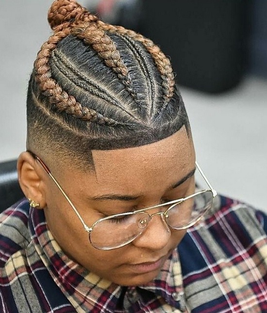 Blonde Cornrows For Men