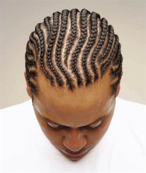 Cornrow with waves