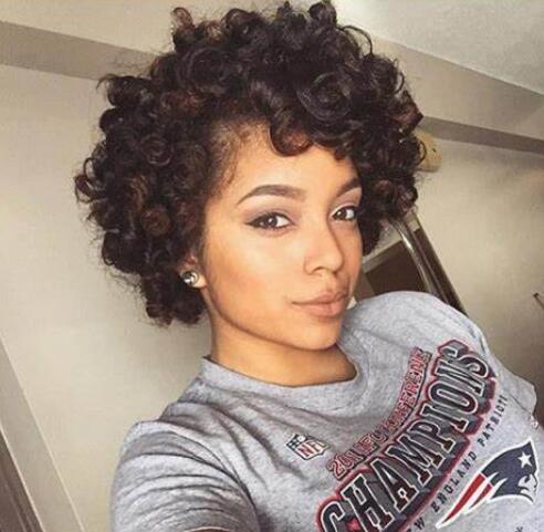 Pin curls black women