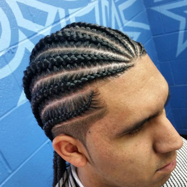 Simple Cornrow for men