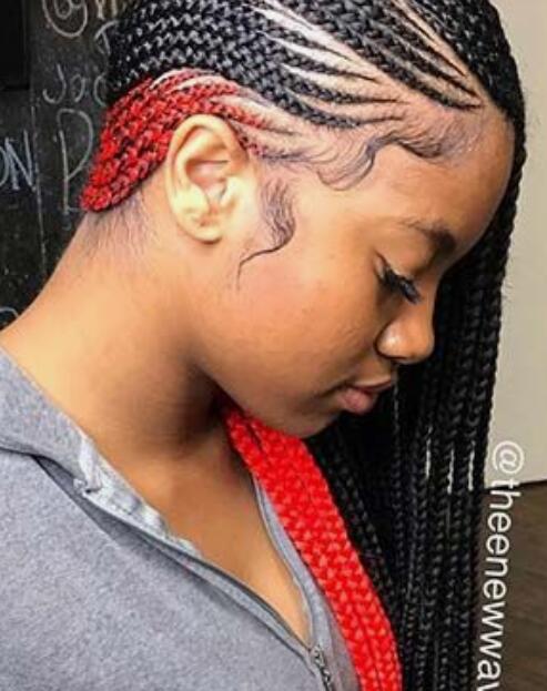 Two-Tone Lemonade Braids