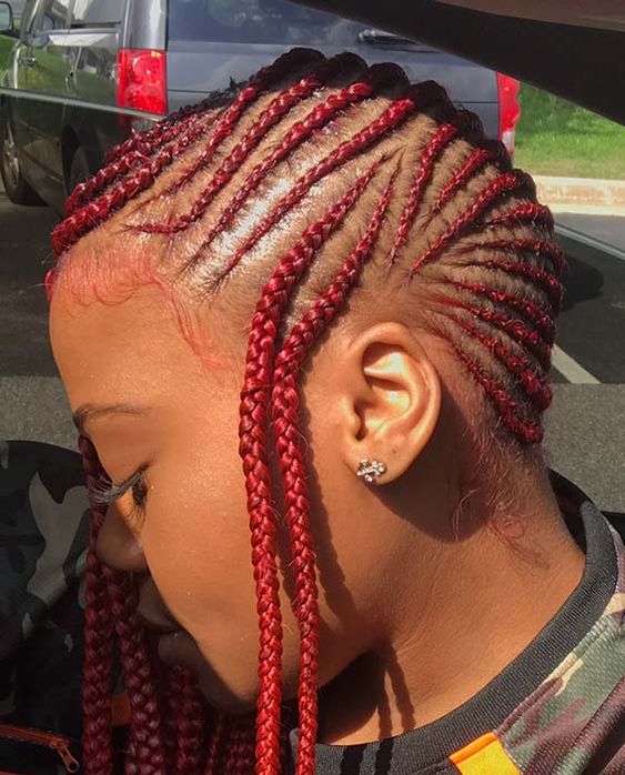 Vibrant Lemonade Braids