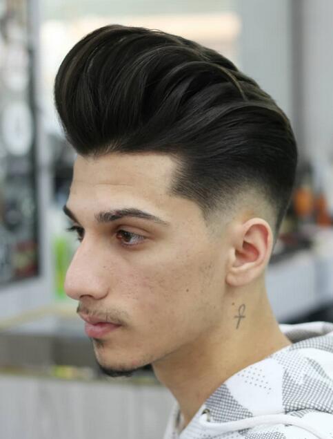 Burst Fade with Pomp