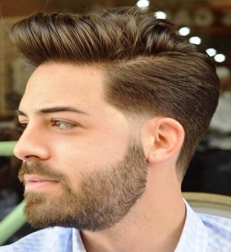 Taper Faded Sides on a Neat Quiff